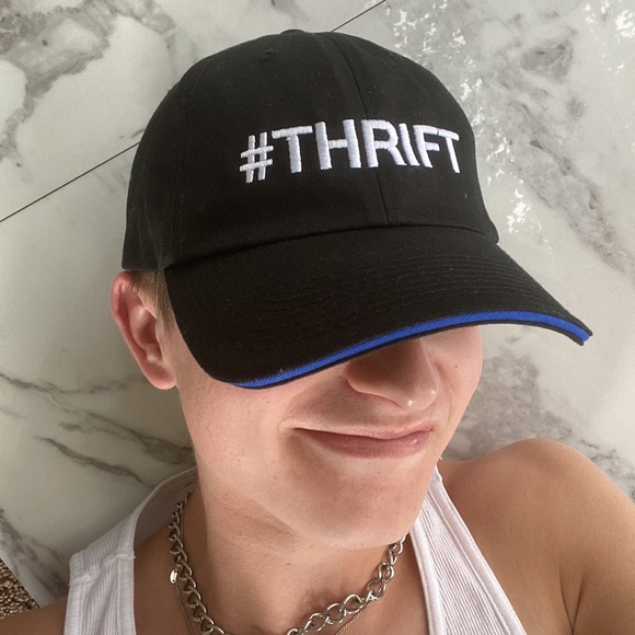 #Thrift Ball Cap Adjustable - Picture 3 of 3